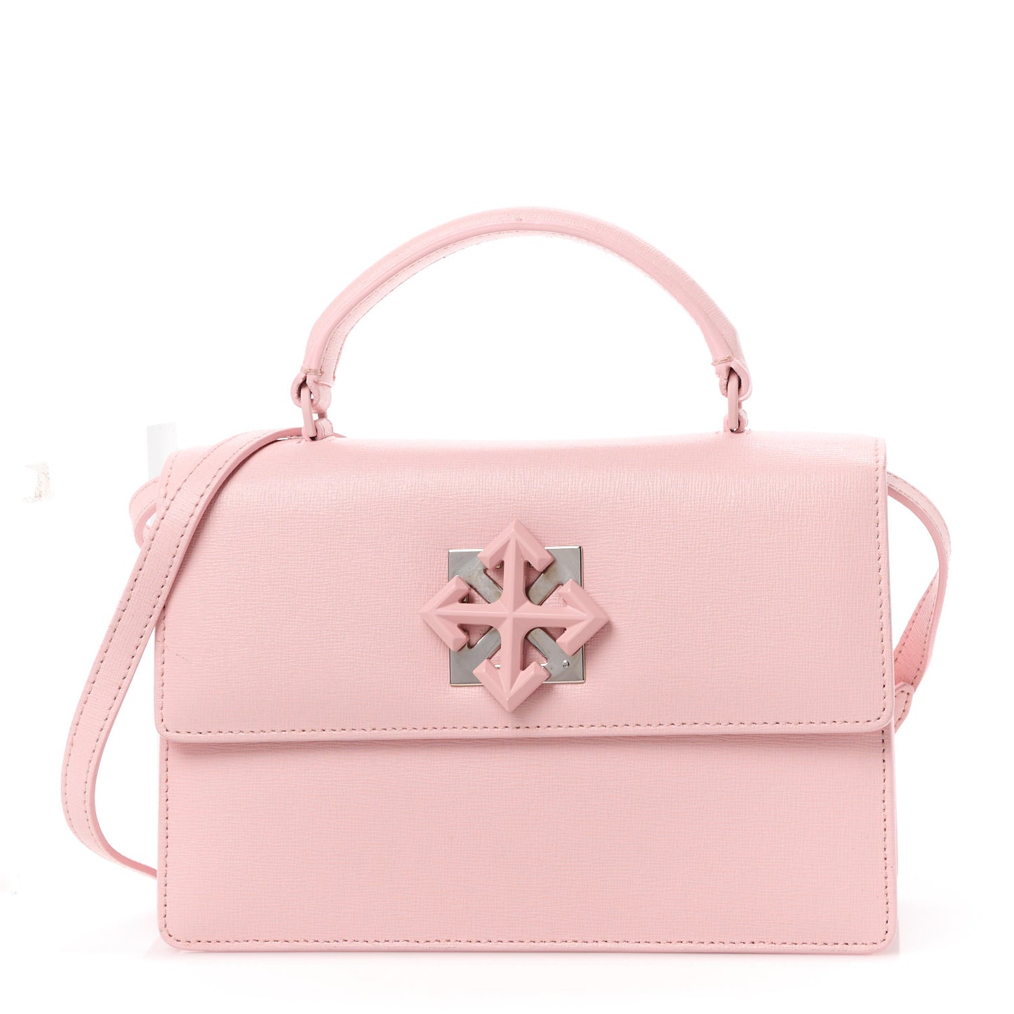 Saffiano Jitney 1.4 Top Handle Bag Pink
