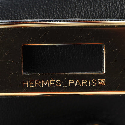 Hermes Swift Kelly Retourne 25 Black 14 of 34