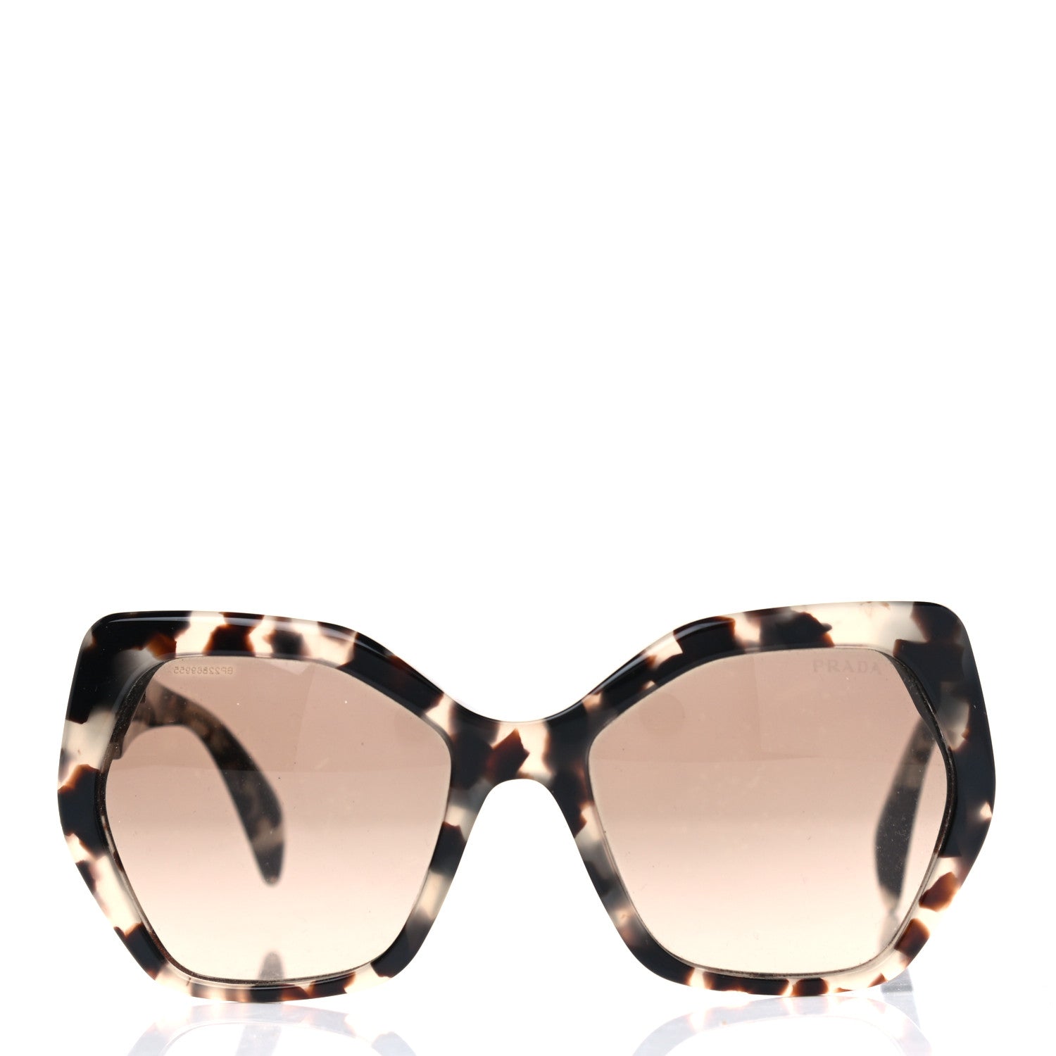 Prada Sunglasses SPR 16R Tortoise Grey 2 of 4
