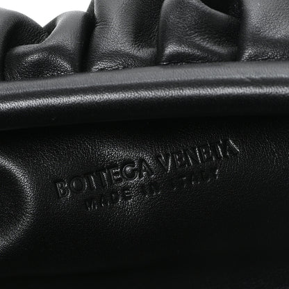 Bottega Veneta Smooth Butter Calf The Pouch Oversized Clutch Black 6 of 7