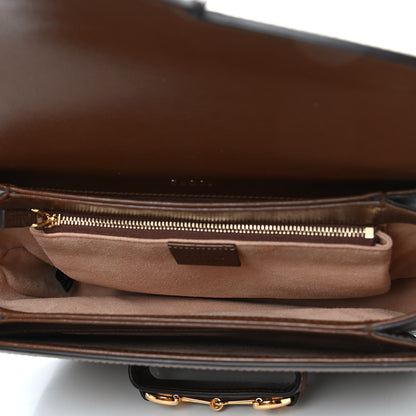 Gucci GG Supreme Monogram Horsebit 1955 Shoulder Bag Beige Brown Sugar 4 of 5