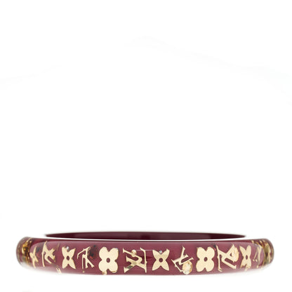 Louis Vuitton Resin Swarovski Inclusion Bracelet PM Violine 2 of 3