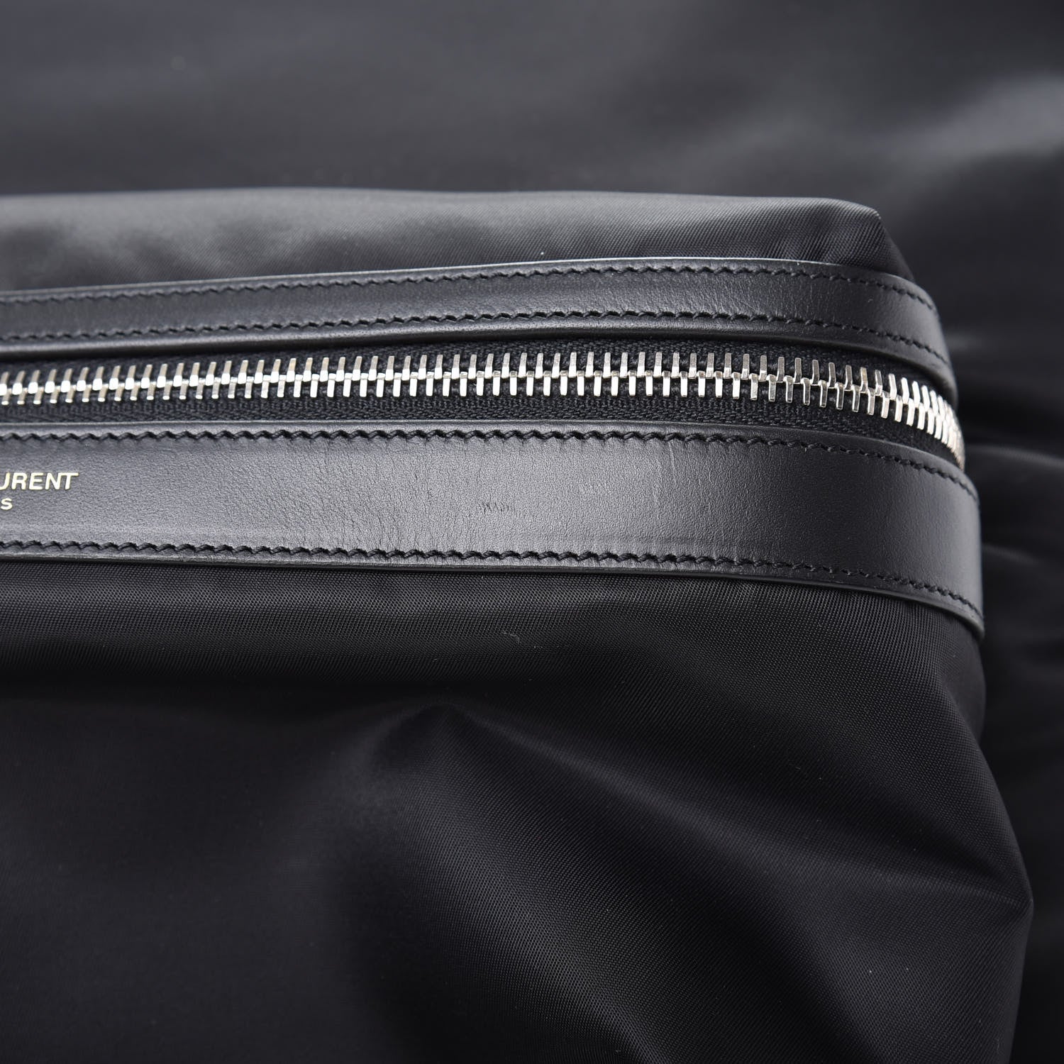 Saint Laurent Nylon Classic Hunting Backpack Black 10 of 10