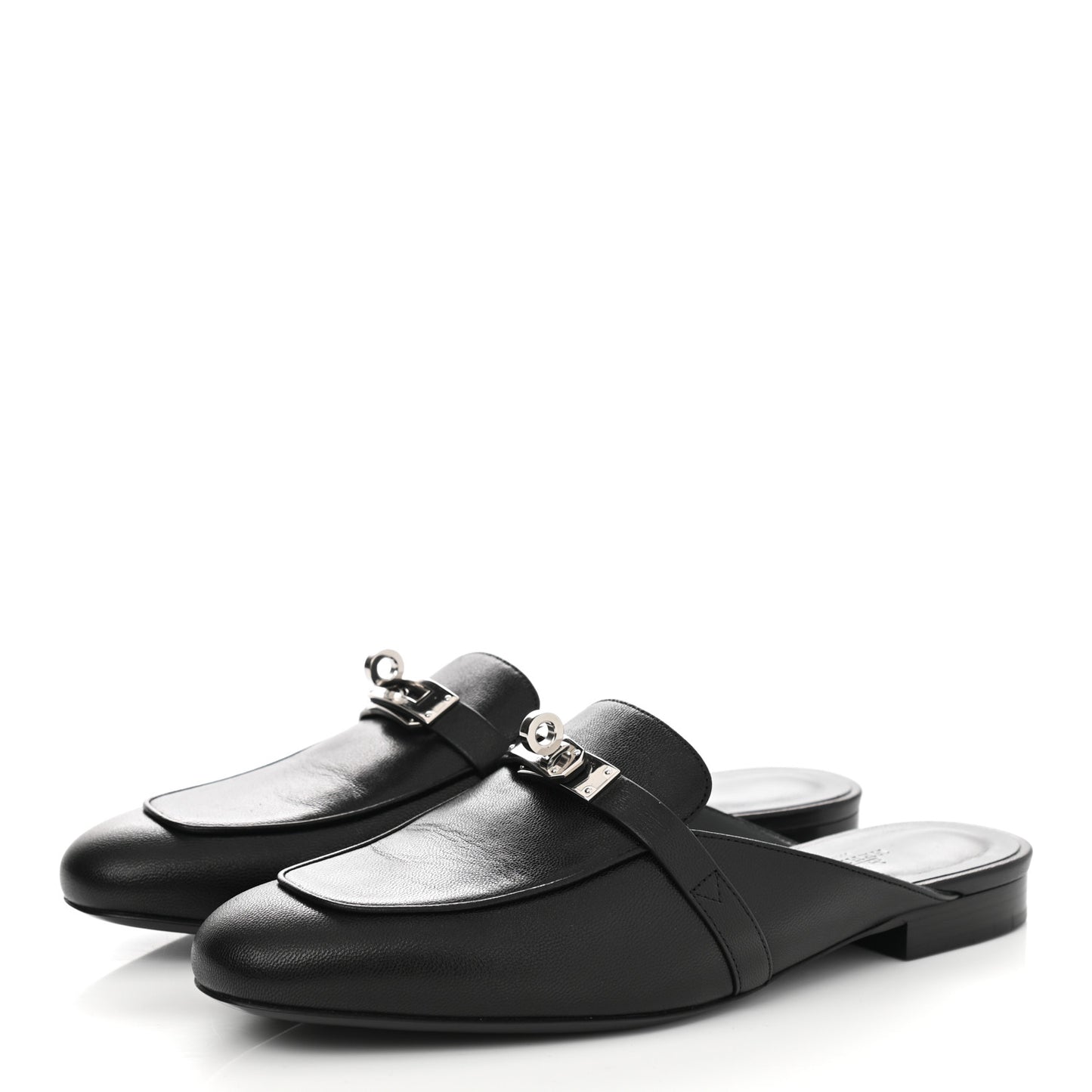 Goatskin Oz Mules 38.5 Black