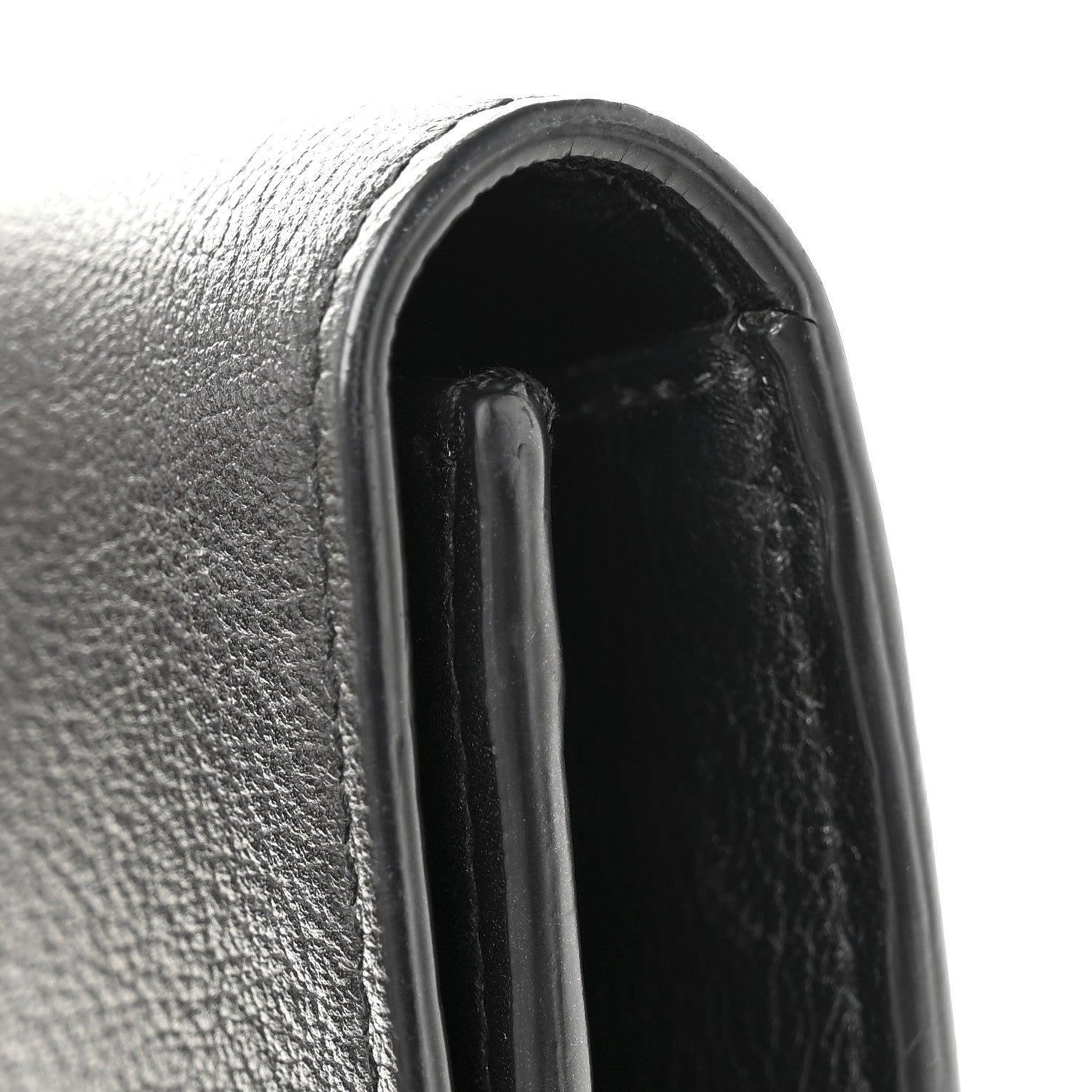 Saint Laurent Calfskin Monogram Large Belle De Jour Clutch Black 11 of 11