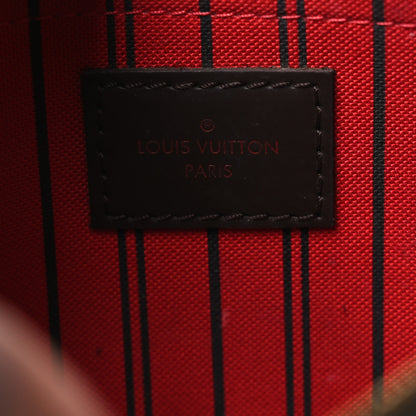 Louis Vuitton Damier Ebene Neverfull MM GM Pochette 6 of 10