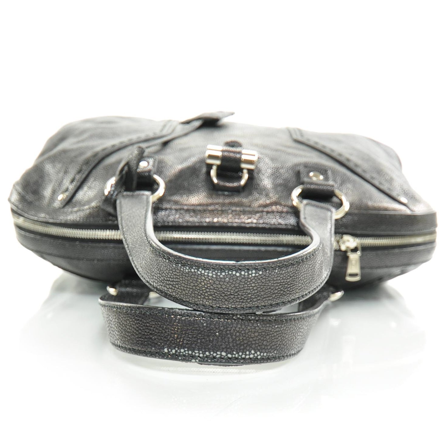 Stingray Printed Leather Oversized Muse