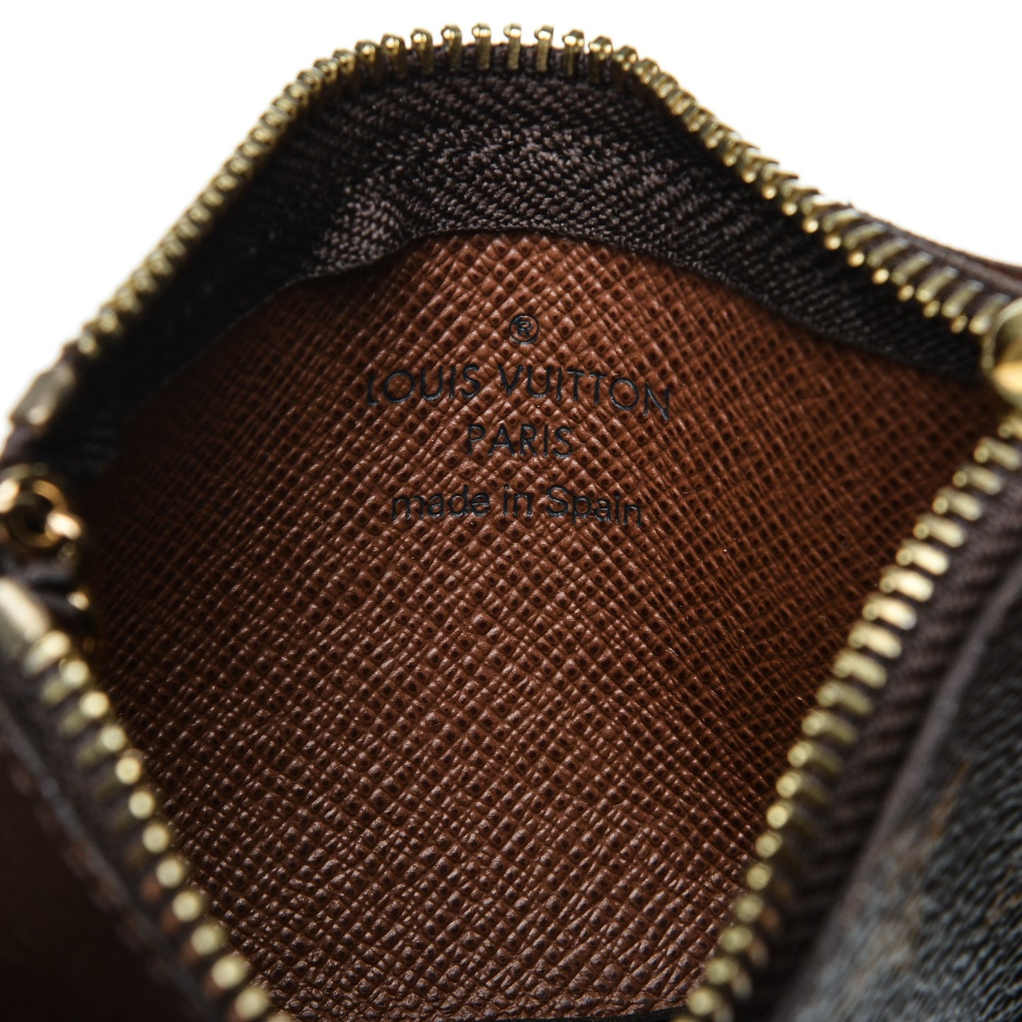 Monogram Key Pouch