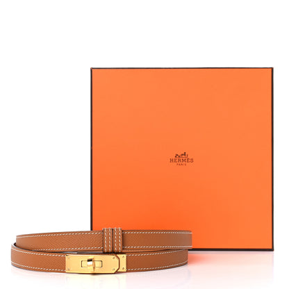 Hermes Epsom Kelly Belt Gold 4 of 4
