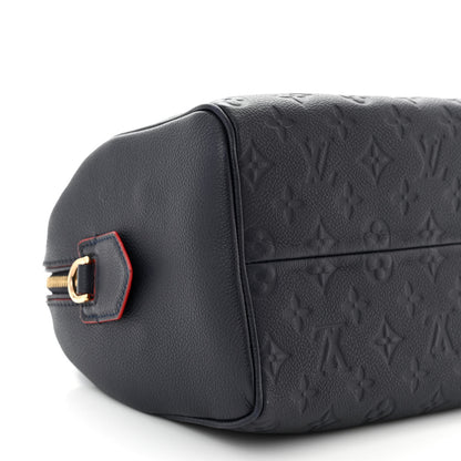 Louis Vuitton Empreinte Speedy Bandouliere 25 NM Marine Rouge 9 of 12