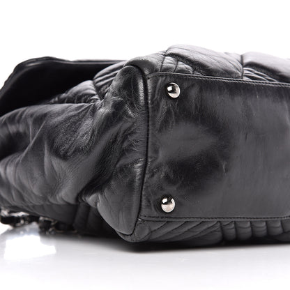 Chanel Lambskin In and Out XL Maxi Flap Black 14 of 16