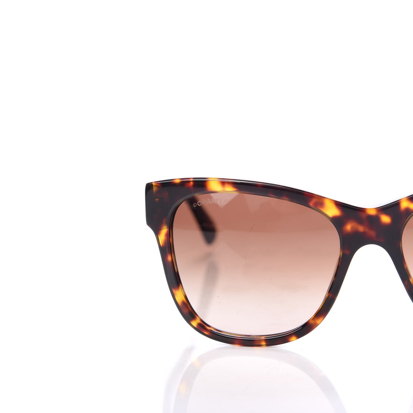 Acetate Runway Square Sunglasses 5380 Dark Tortoise