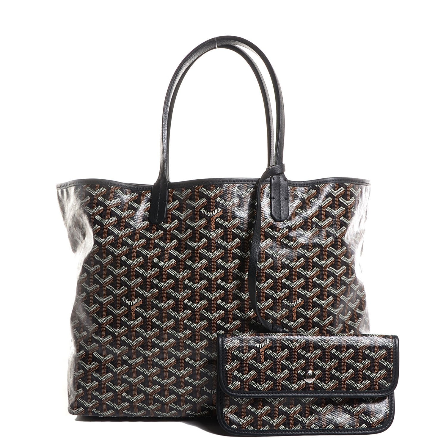 Goyard Goyardine Saint Louis PM Black 1 of 9