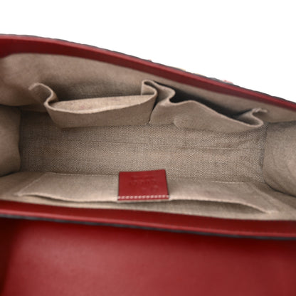 Gucci Microguccissima Medium Emily Chain Shoulder Bag Red 5 of 10