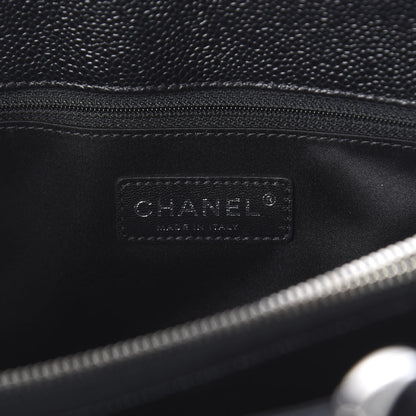 Chanel Caviar Quilted Grand Shopping Tote GST Black 6 of 10