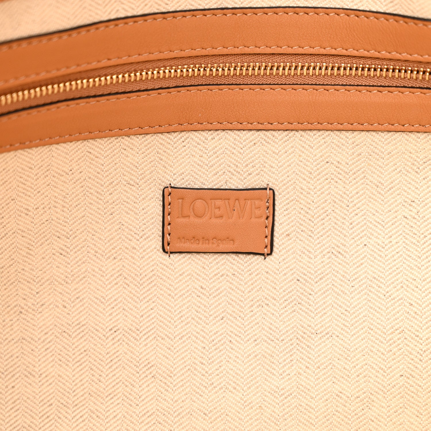 Loewe Calfskin XL Flamenco Knot Bag Warm Desert 6 of 9
