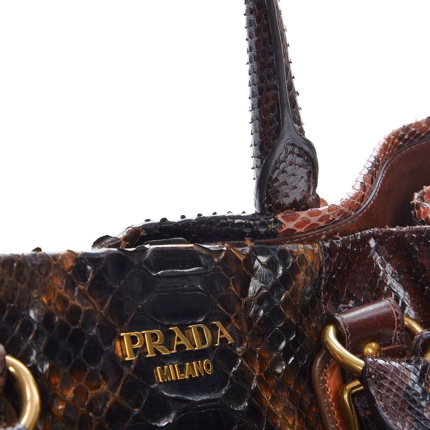 Python Patch Shopper Tote