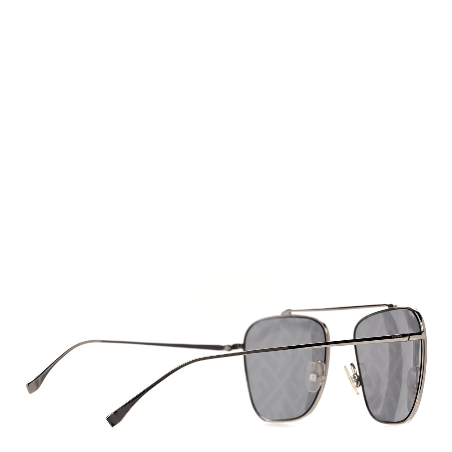 Metal Aviator Sunglasses FF0406/S Silver