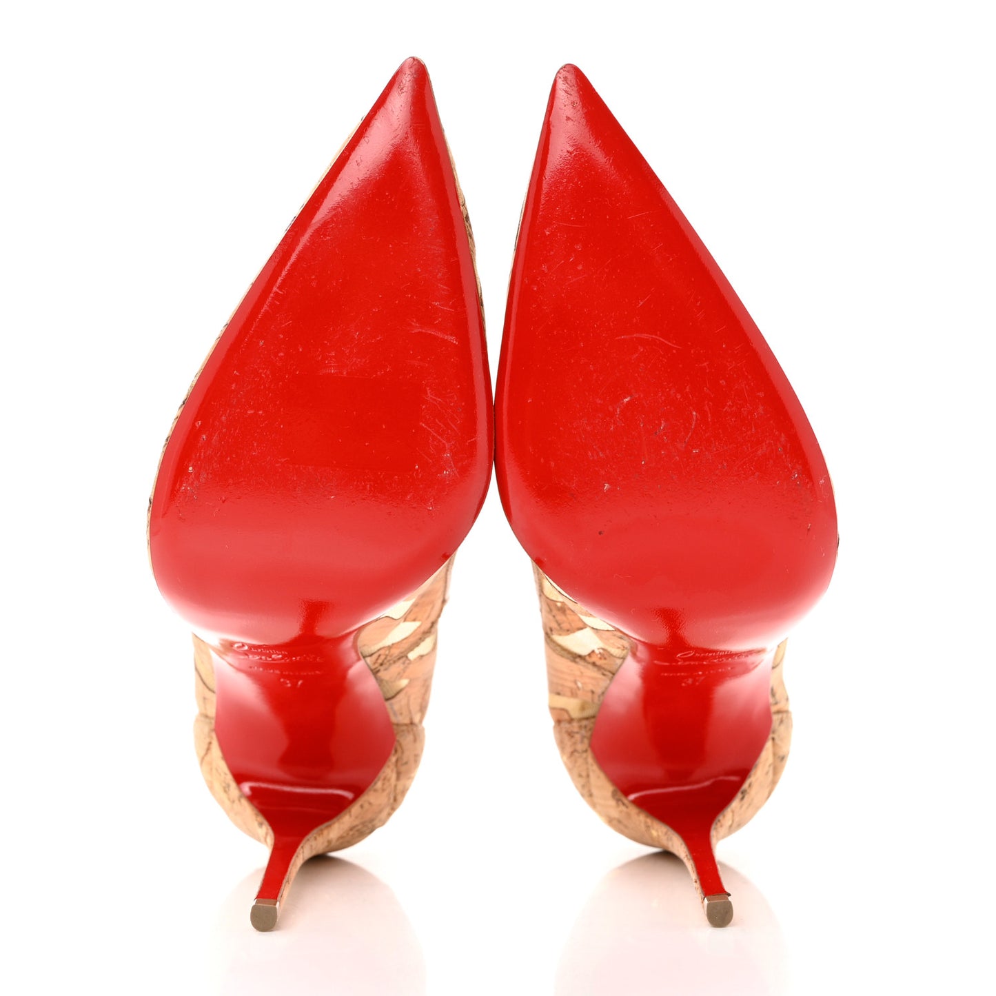 So Kate 120 Cork Devore Pumps 37 Noisette