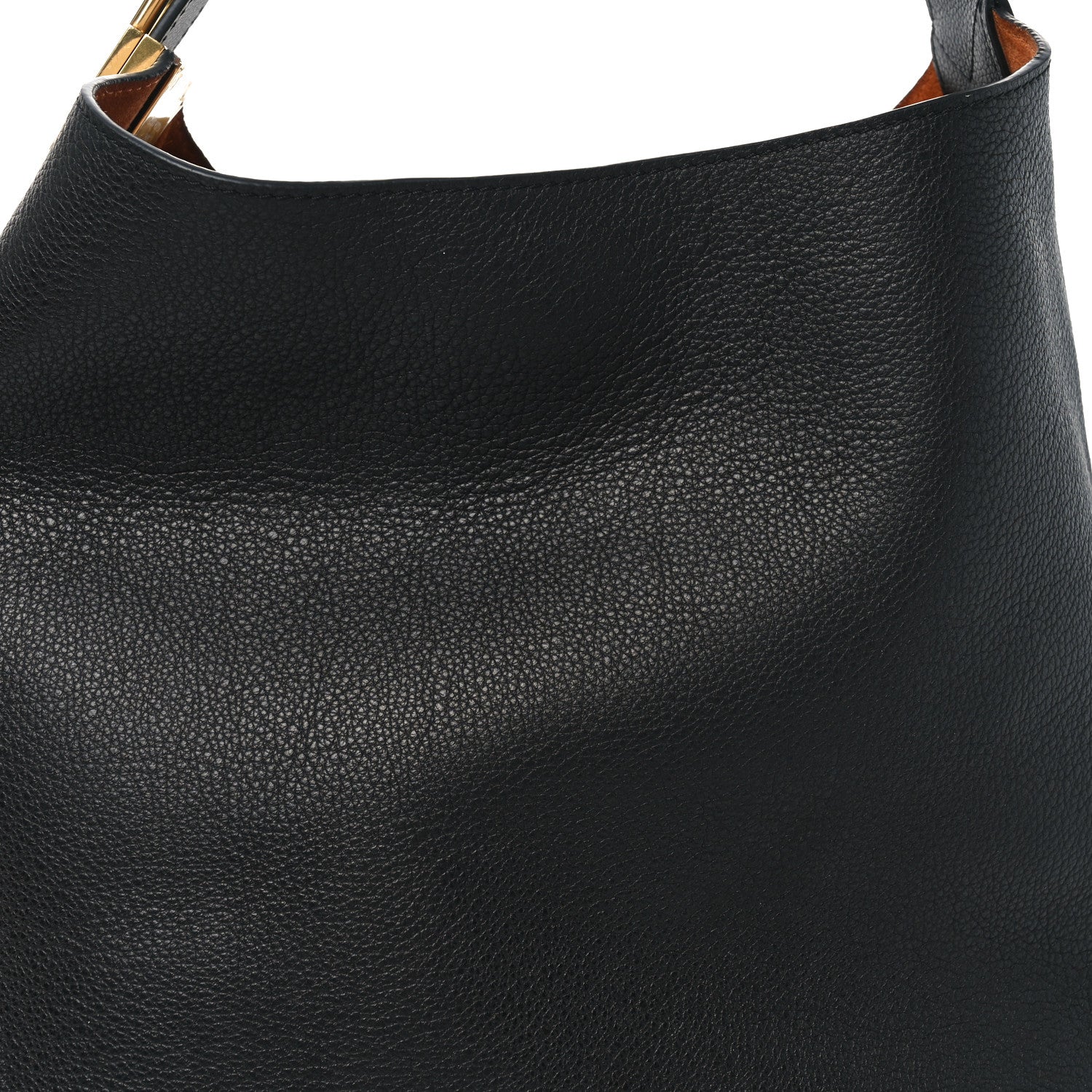 Louis Vuitton Grained Calfskin Low Key Hobo MM Black 7 of 9