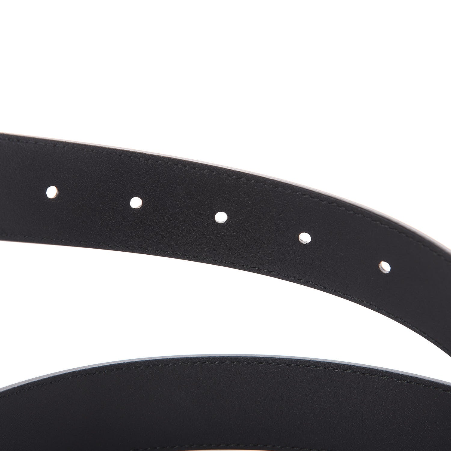 Gucci Moon Calfskin Double G 30mm Belt 105 42 Black 4 of 6