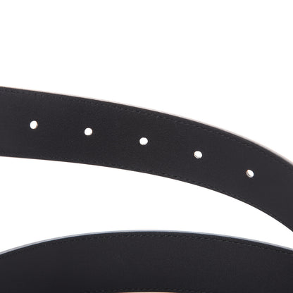 Gucci Moon Calfskin Double G 30mm Belt 105 42 Black 4 of 6