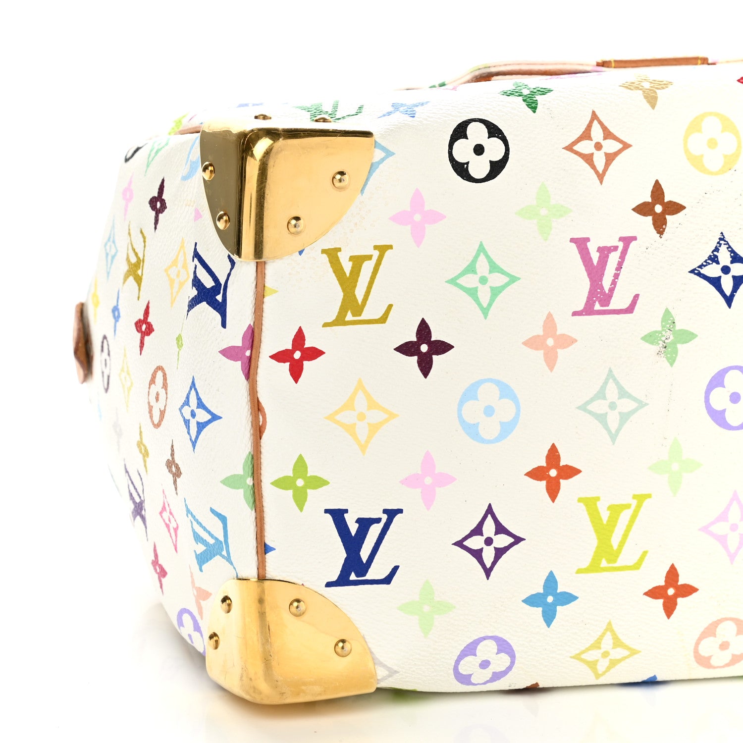 Louis Vuitton Monogram Multicolor Speedy 30 White 8 of 15