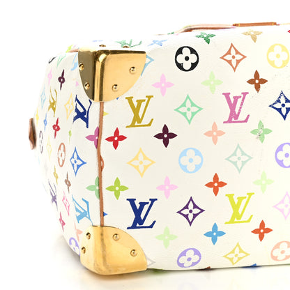 Louis Vuitton Monogram Multicolor Speedy 30 White 8 of 15