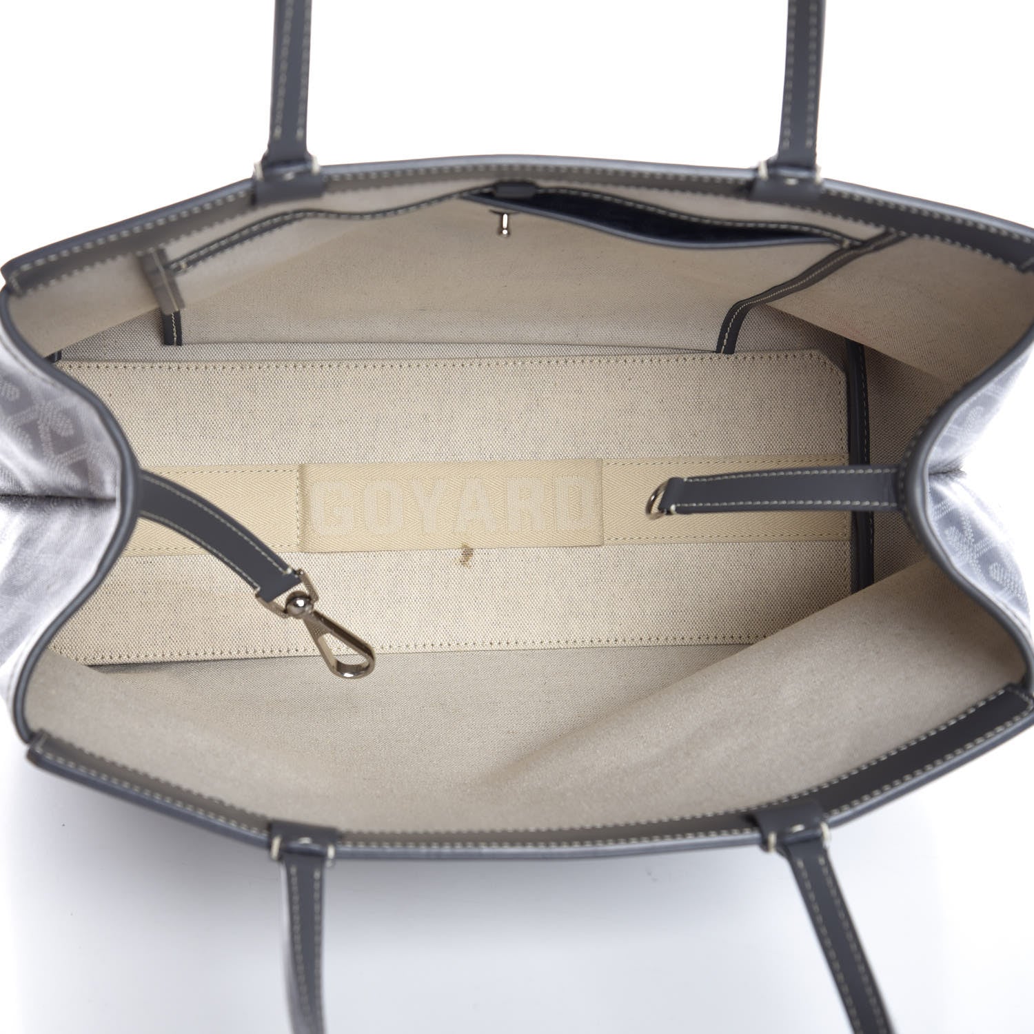 Goyard Goyardine Bellechasse PM Grey 5 of 14