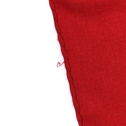 Hermes Cashmere Silk Le Mors a La Conetable Shawl 140 Rouge H Violet Parme 2 of 7