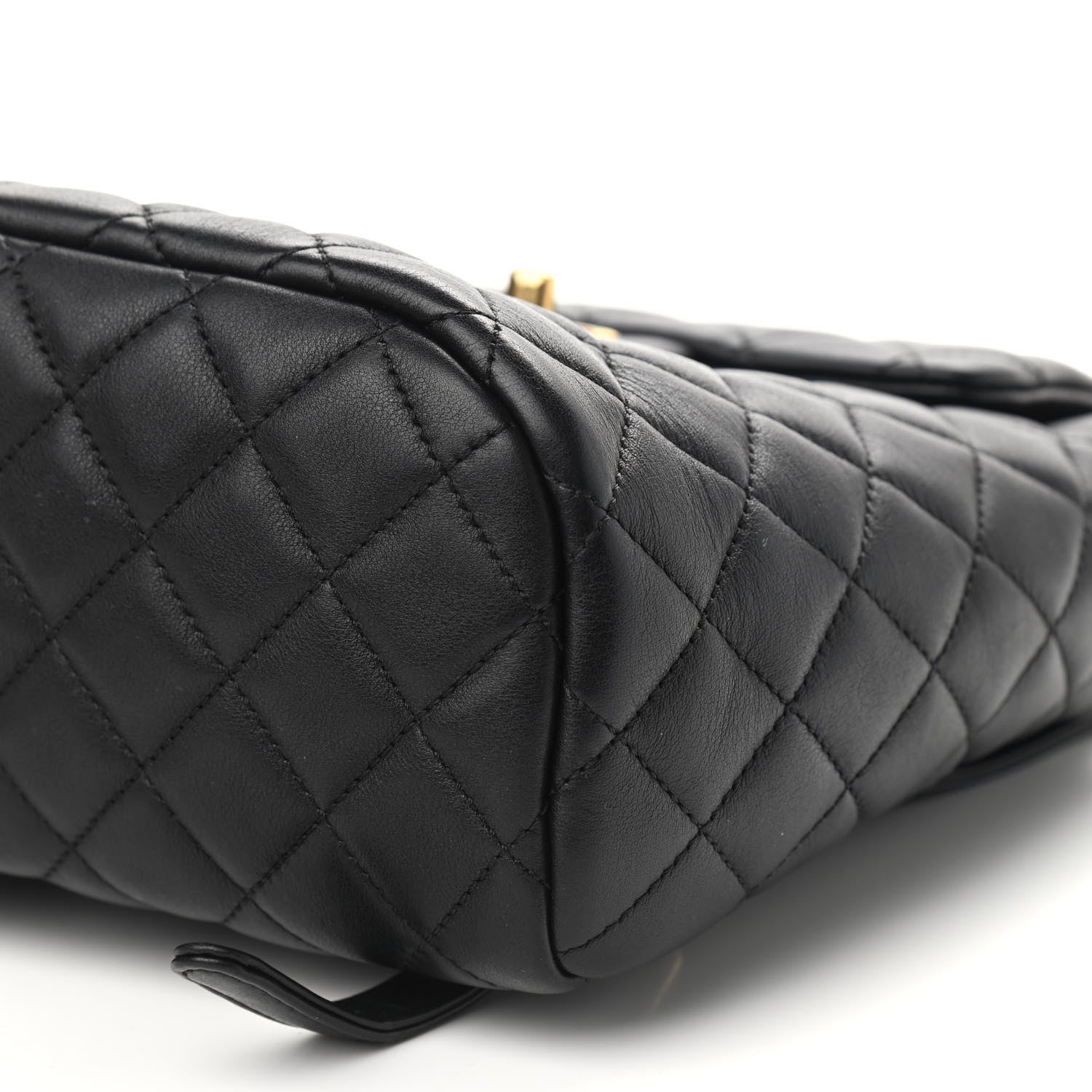 Chanel Calfskin Quilted Mini Urban Spirit Backpack Black 9 of 9