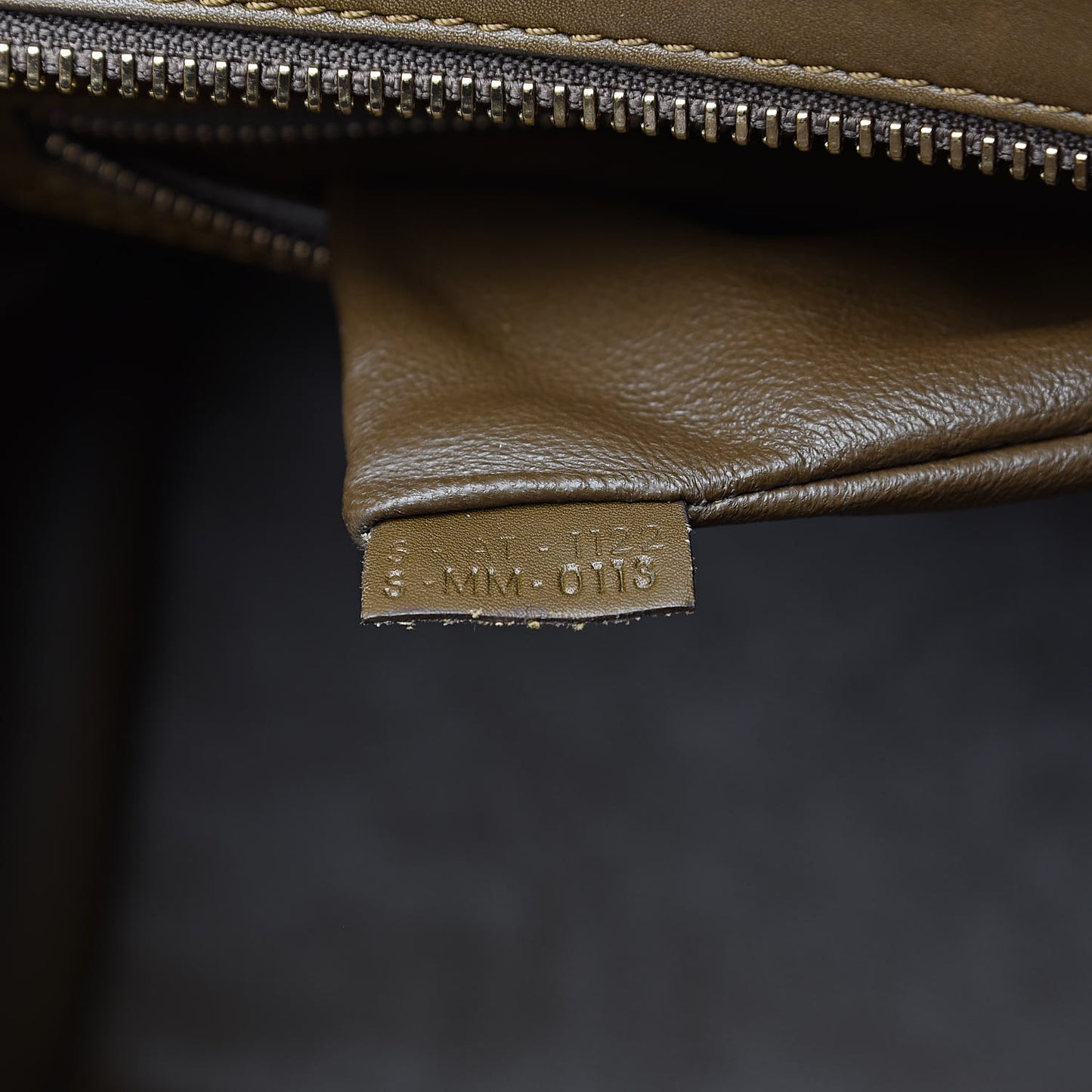 Natural Canvas Smooth Calfskin Mini Luggage Brown