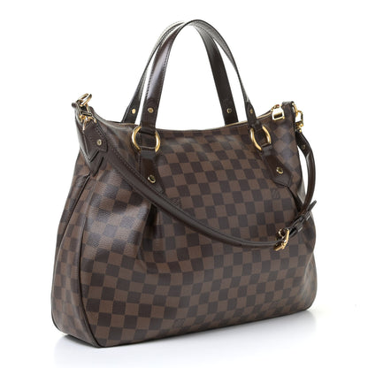 Louis Vuitton Damier Ebene Evora MM 2 of 9