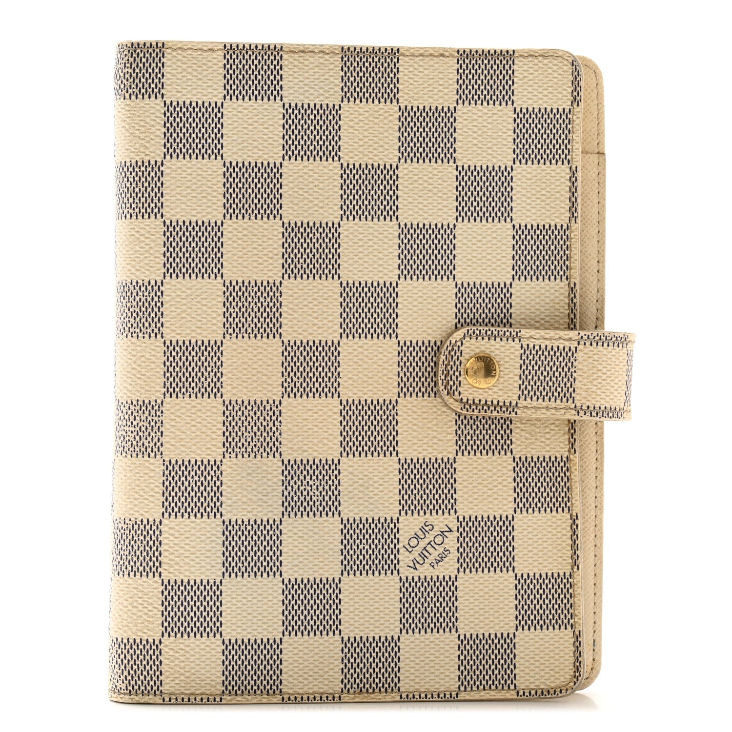Louis Vuitton Damier Azur Medium Ring Agenda Cover 1 of 9