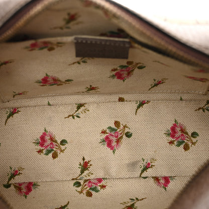 Gucci GG Supreme Monogram Web Neo Vintage Shoulder Bag Beige New Acero Crop 6 of 12
