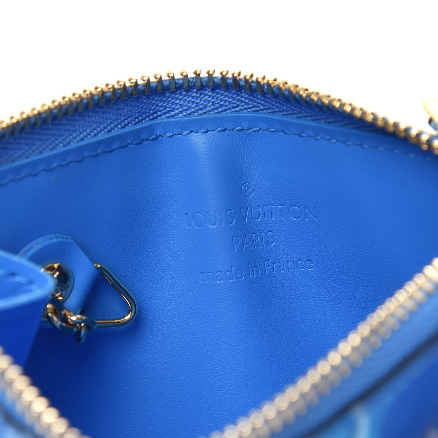 Louis Vuitton Vernis Valentine Key Pouch Light Blue 6 of 7