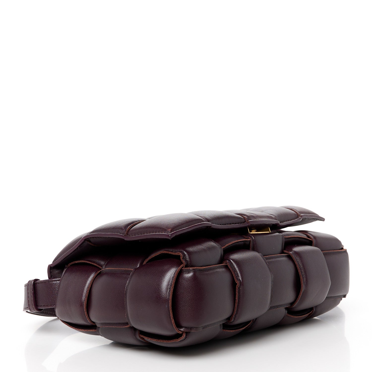 Bottega Veneta Nappa Maxi Intreccio Padded Cassette Crossbody Bag Grape 3 of 16