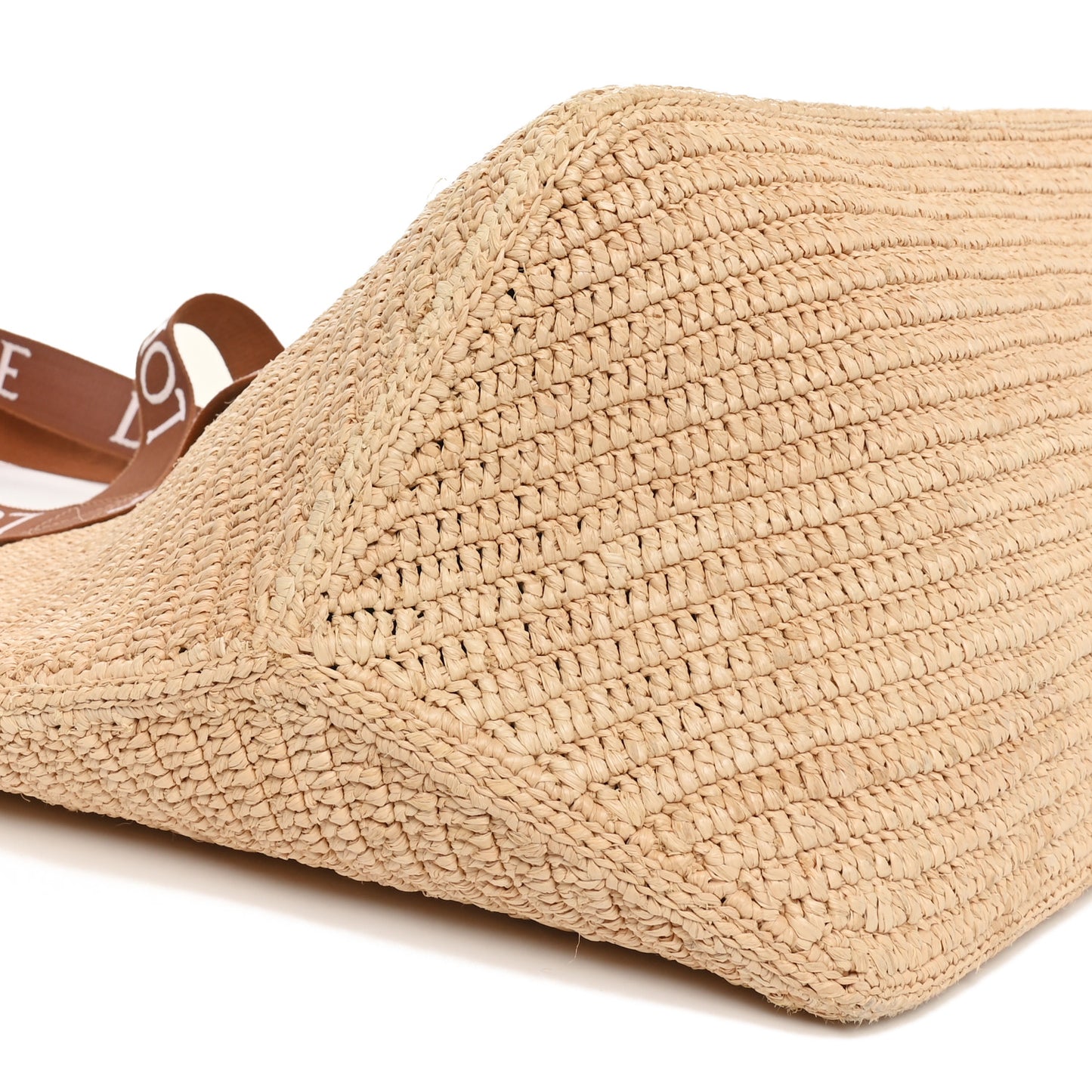 Raffia Paulas Ibiza Fold Shopper Tote Natural Tan