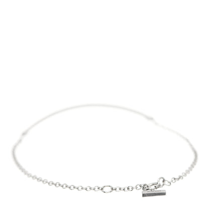 Tiffany 18K White Gold Diamond T Smile Bracelet 2 of 4