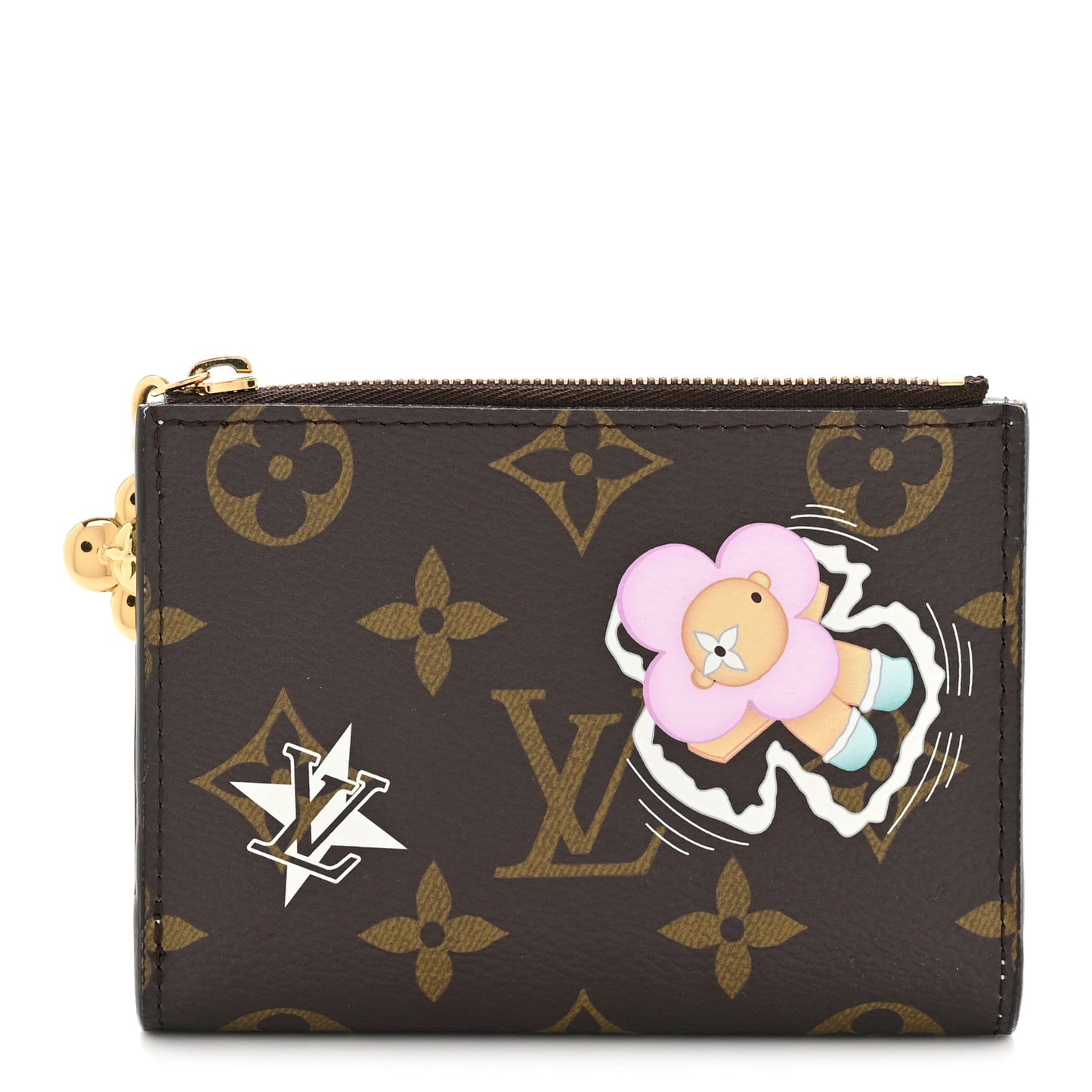 Monogram Snow Show Lisa Wallet Azur Frost