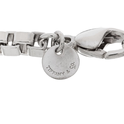 Tiffany Sterling Silver 4mm Venetian Link Bracelet 3 of 4