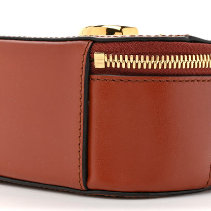 Chloe Shiny Calfskin Mini Vanity C Bag Sepia Brown 11 of 12