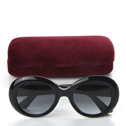 Gucci Acetate Round GG Sunglasses GG0139S Black 8 of 8