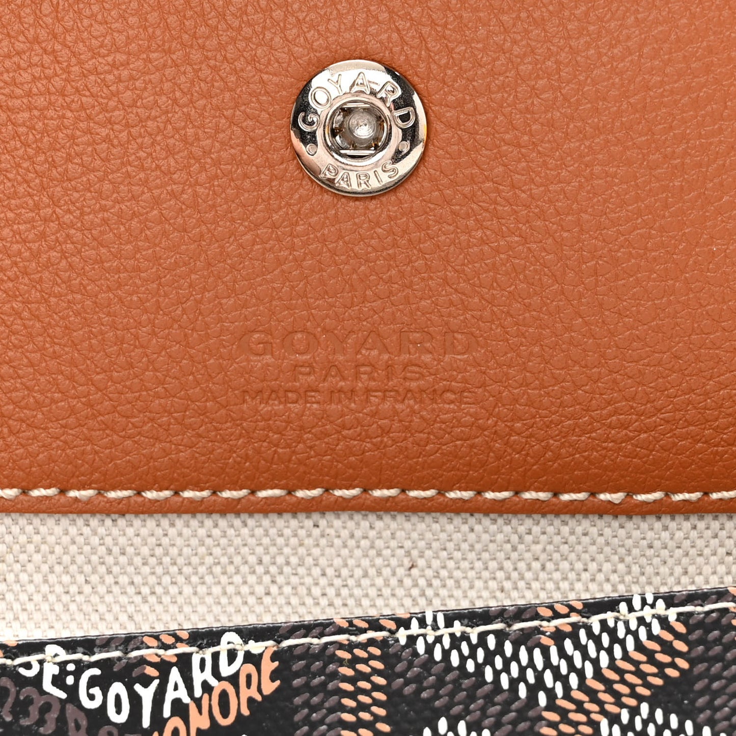 Goyardine Saint Louis GM Black Gold