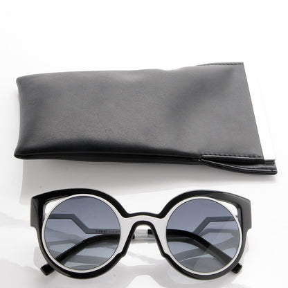 Fendi Paradeyes Sunglasses FF 0137/S White Black 9 of 9