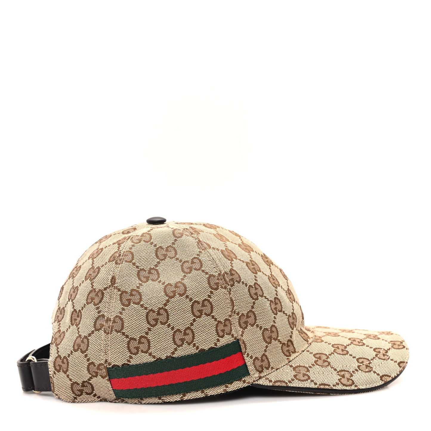 Monogram Web Baseball Hat M Beige Cocoa