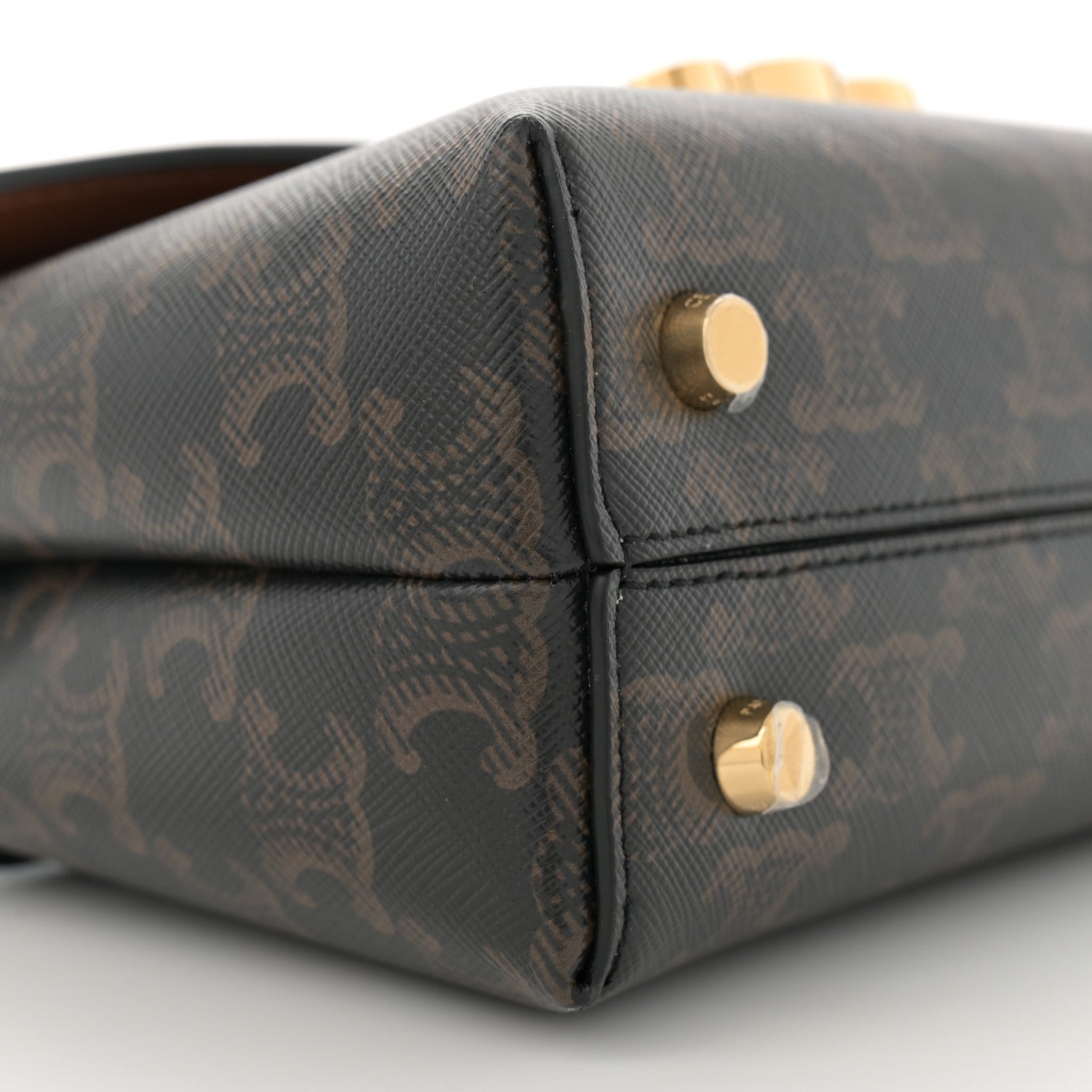 Celine Triomphe Canvas Teen Nino Tan 8 of 10