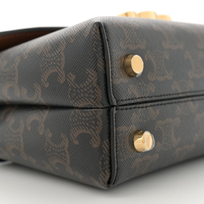 Celine Triomphe Canvas Teen Nino Tan 8 of 10