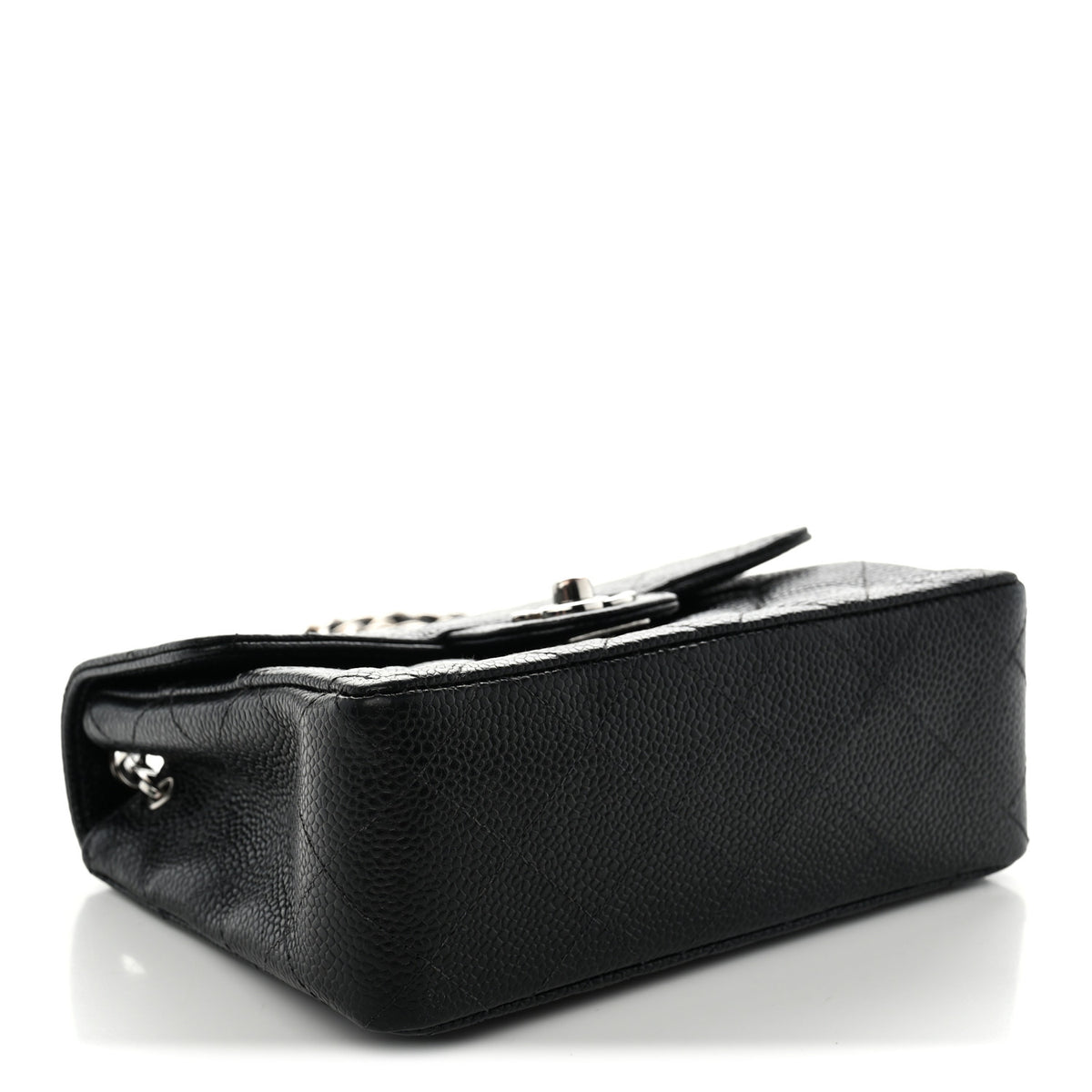 Chanel Caviar Quilted Mini Square Flap Black 4 of 10