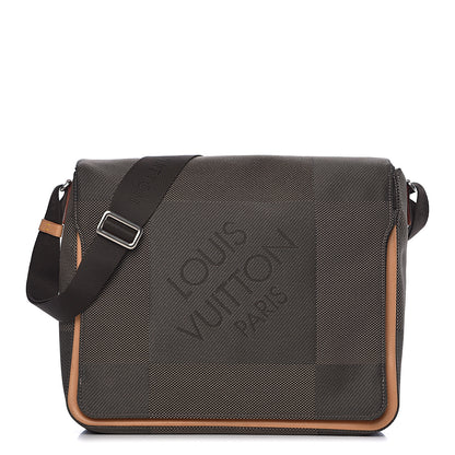 Louis Vuitton Damier Geant Messenger Bag Terre 1 of 15